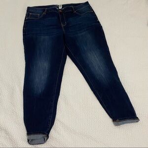 Maurices Dark Blue Skinny Jeans
